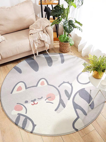 Kawaii Cat Floor Mat