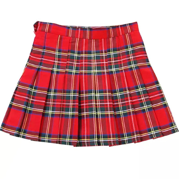 Fashion Plaid Skirt