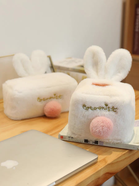 Cute Bunny Tissue Box