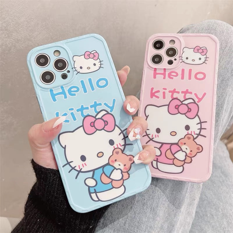 Kitty Phone Case For Iphone7/8plus/X/XS/XR/Xs max/11/11Pro/11proMax/12/12proMax/12pro/13/13pro/13promax