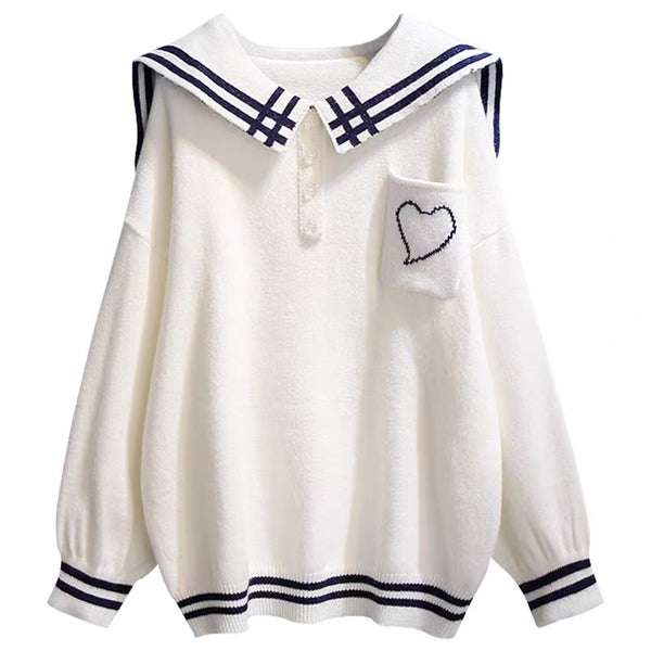 Cute Sailor Sweater