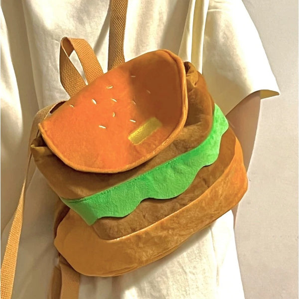 Kawaii Hamburger Backpack