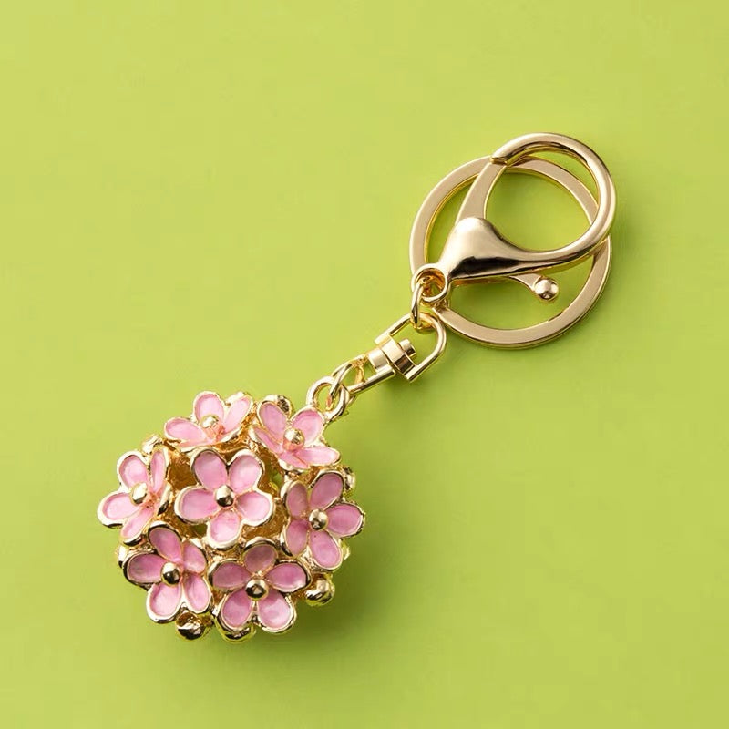 Cute Flowers Key Chain