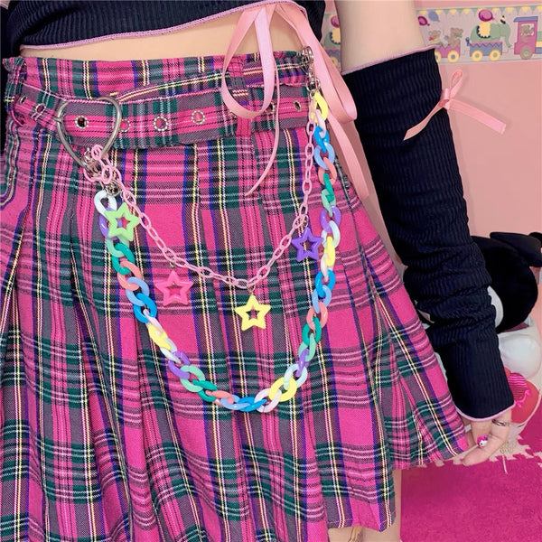 Harajuku Sweet Skirt Chain
