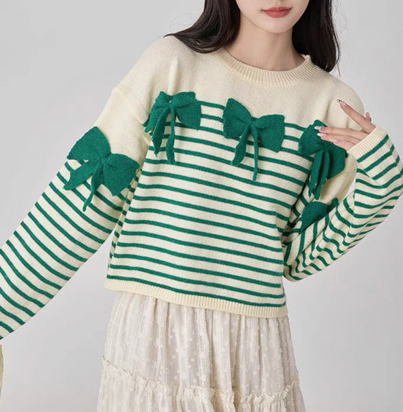 Cute Bowknot Sweater
