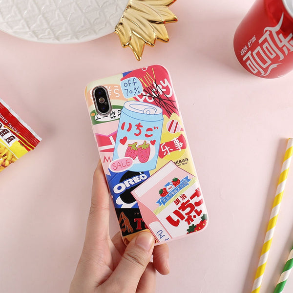 Yummy Printed Phone Case For Iphone6/6S/6plus/7/8/7/8plus/X/XR/Xs/XSmax