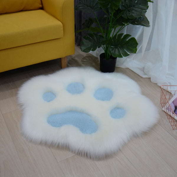 Kawaii Soft Paw Floor Mat