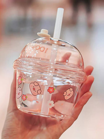 Cute Printed Drinking Bottle