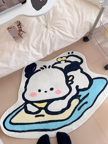 Cute Pochacco Floor Mat