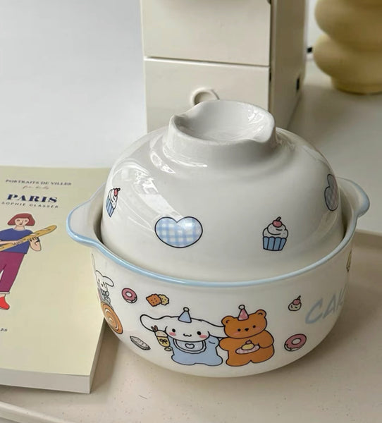 Cute Cartoon Bowl