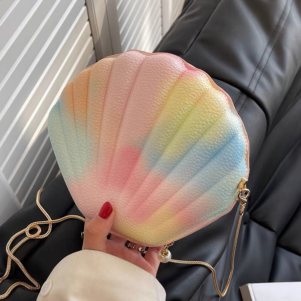 Colorful Shell Single Shoulder Bag