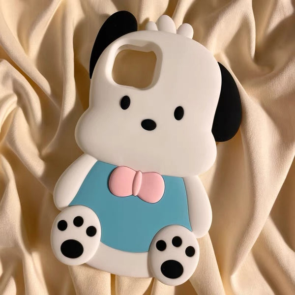 Pochacco Phone Case For IphoneX/XS/XR/XSmax/11/11pro/11pro max/12/12pro/12proMax/13/13pro/13promax/14/14pro/14promax
