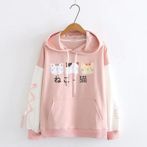 Kawaii Cats Hoodie