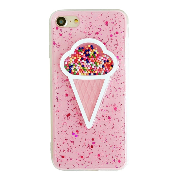 Ice Cream Phone Case For Iphone6/6s/6p/7/7plus/8/8plus/X