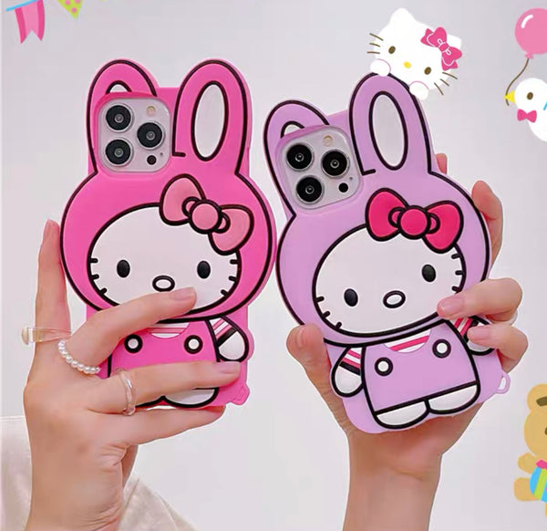 Kitty Phone Case For Iphone7/7P/8/8plus/X/XS/XR/XSmax/11/11pro/11pro max/12/12pro/12proMax/13/13pro/13promax