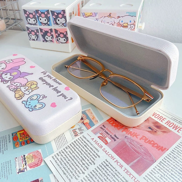 Cartoon Printed Glasses Box