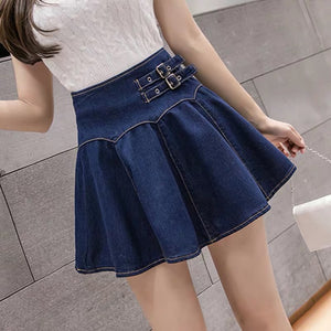 Harajuku Style Jean Skirt