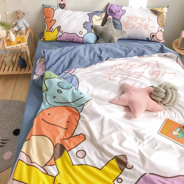 Cute Anime Bedding Set