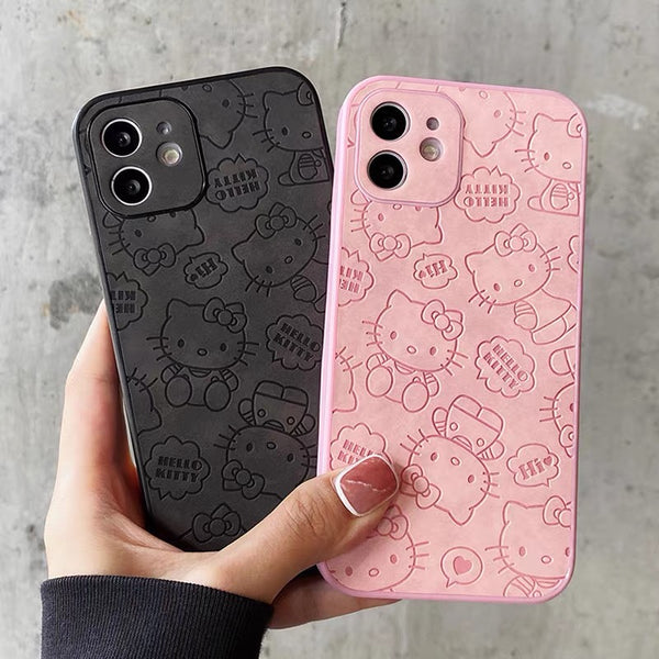 Kitty Phone Case For Iphone7/7P/8/8plus/X/XS/XR/Xs max/11/11Pro/11proMax/12/12proMax/12pro