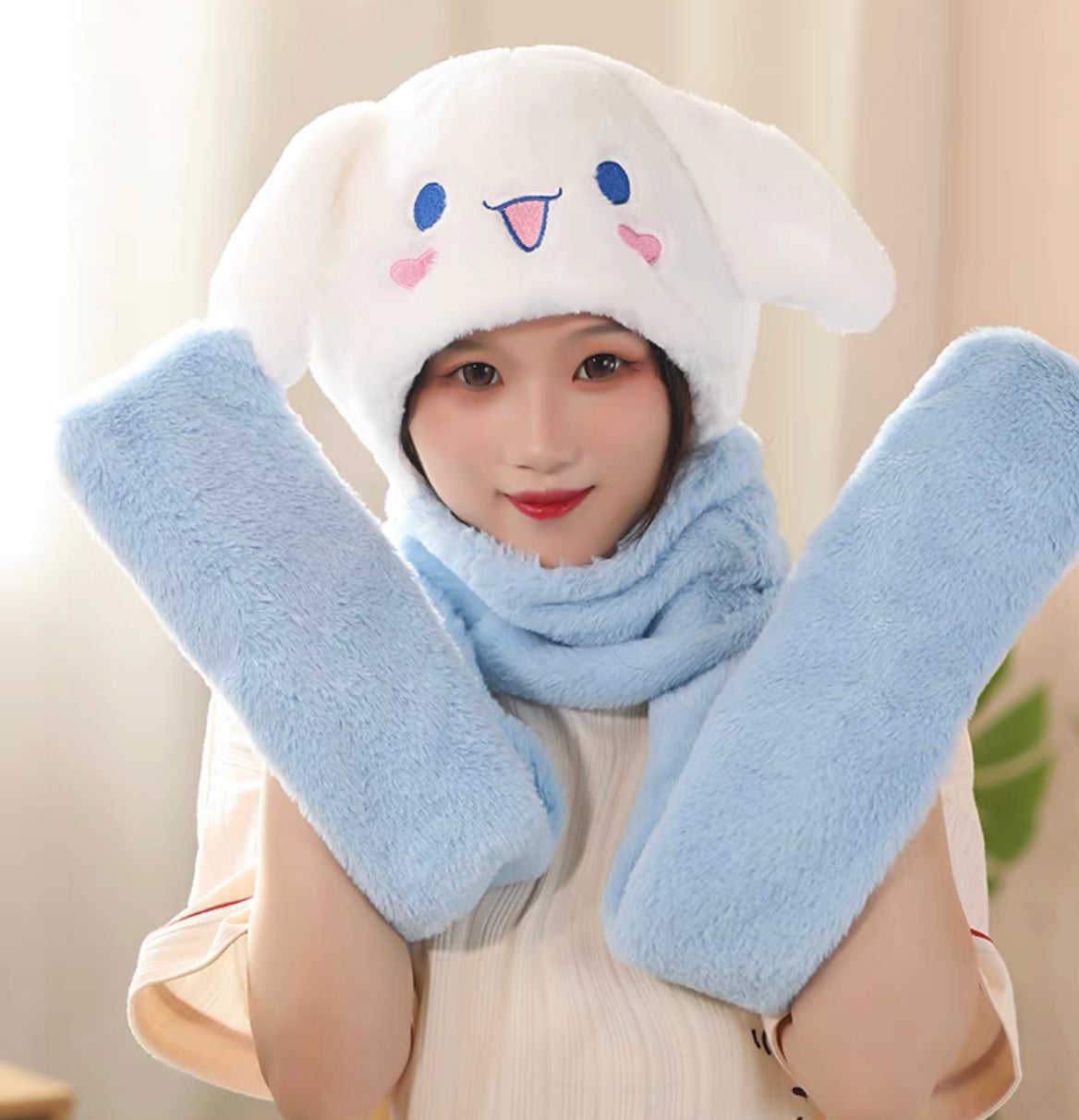 Kawaii Cartoon Scarf