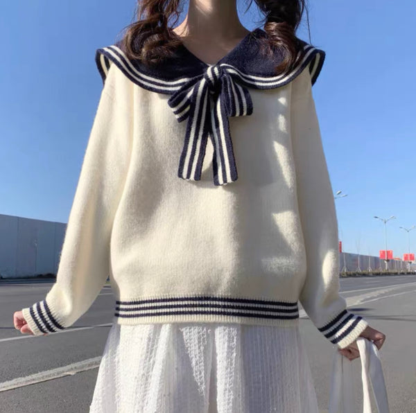 Cute Sailor Sweater