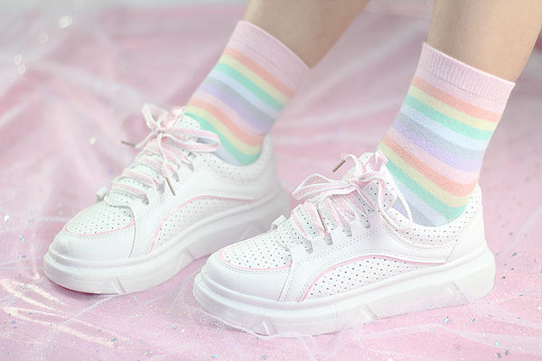 Cute Rainbow Socks