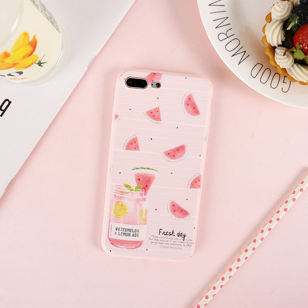 Fruits Phone Case For Iphone6/6S/6P/7/7P/8/8plus/X/XS/XR/Xs max