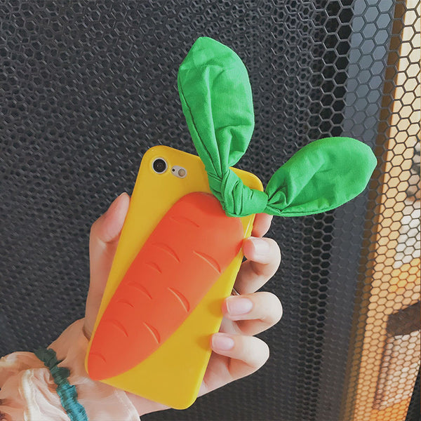 Cuddly Carrots Phone Case For Iphone6/6s/6p/7/8/7/8plus/X/XS/XR/XSmax
