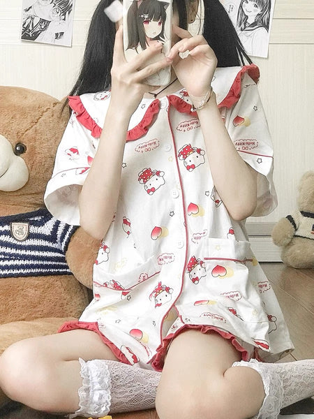 Kawaii Kitty Pajamas