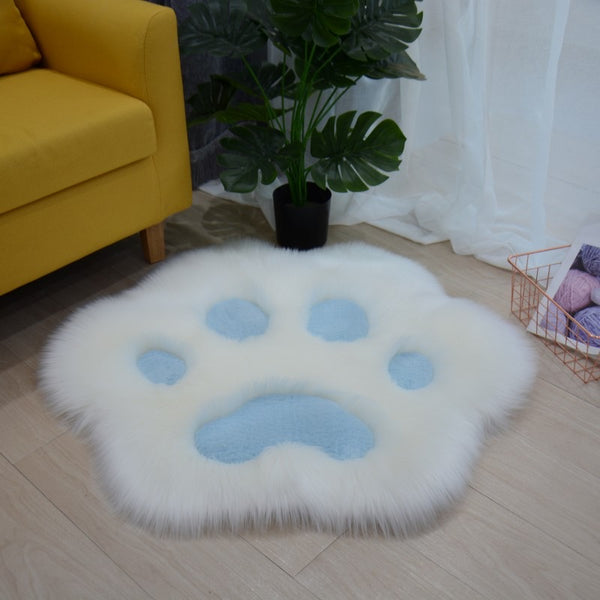 Kawaii Soft Paw Floor Mat