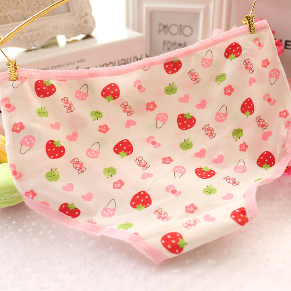 Cute Strawberry Underwear