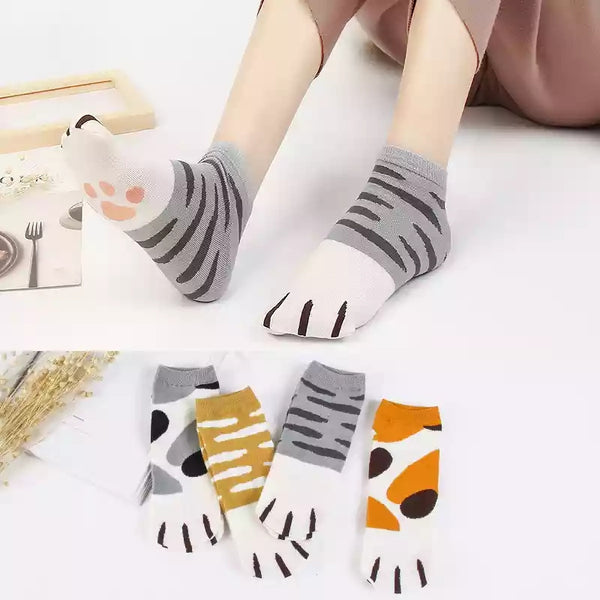 Cute Kitty Paw Socks