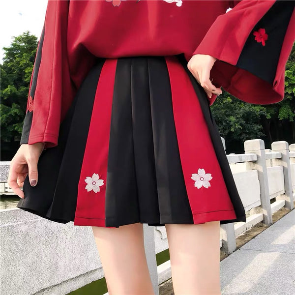 Harajuku Sakura Skirt