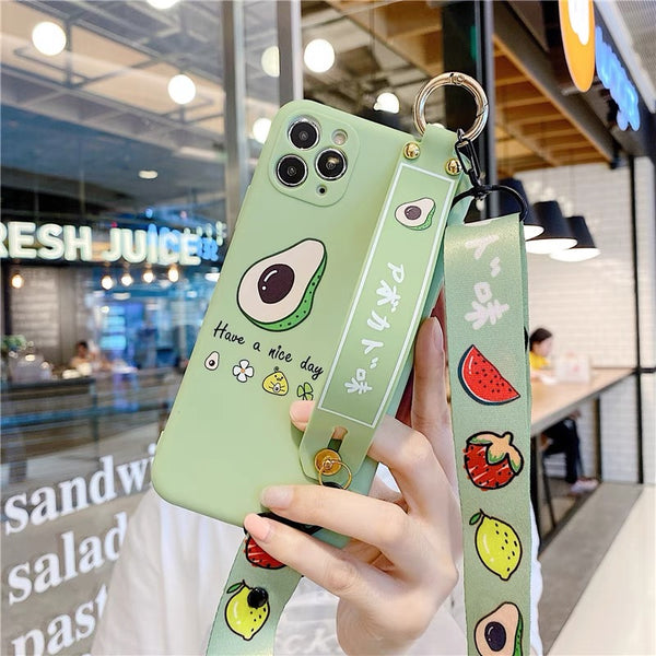Avocado Phone Case For Iphone7/7P/8/8plus/X/XS/XR/Xs max/11/11Pro/11proMax/12/12proMax/12pro/13/13pro/13promax