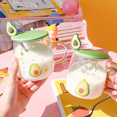 Kawaii Avocado Cup