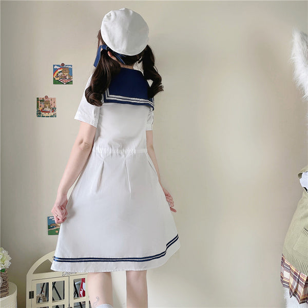 Cute Sailor Kitty Dress