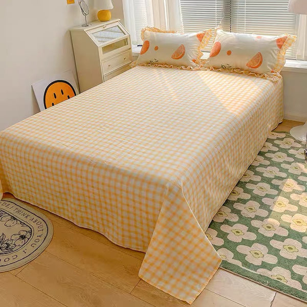 Orange Rabbit Bedding Set