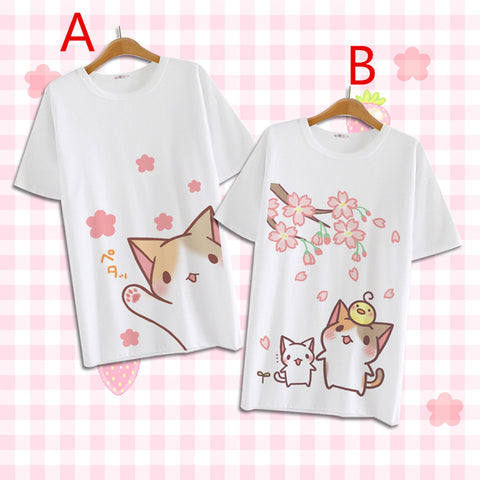 Kawaii Kitty Mew T-shirt