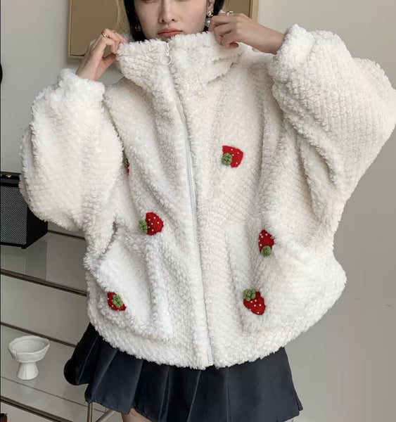Cute Strawberry Coat