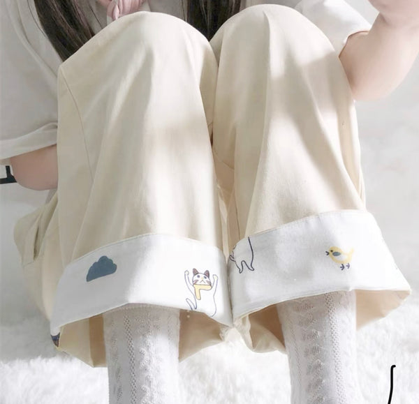 Cute Cartoon Trousers