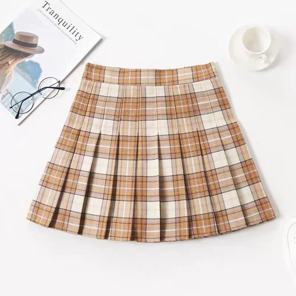 Cute Plaid Skirt