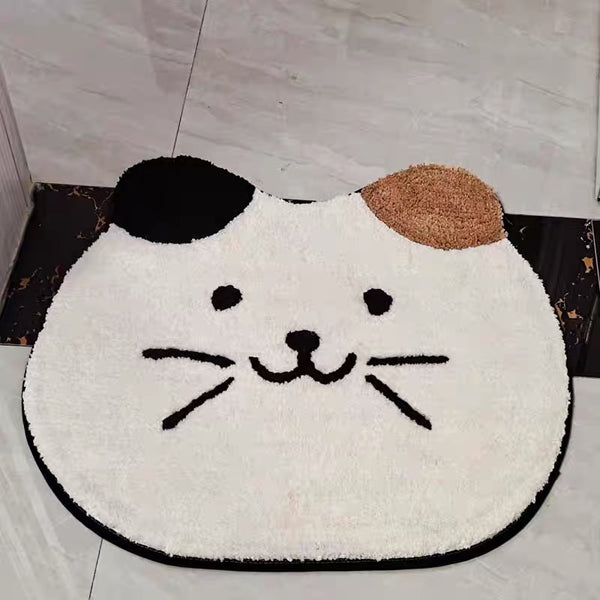 Kawaii Cat Floor Mat