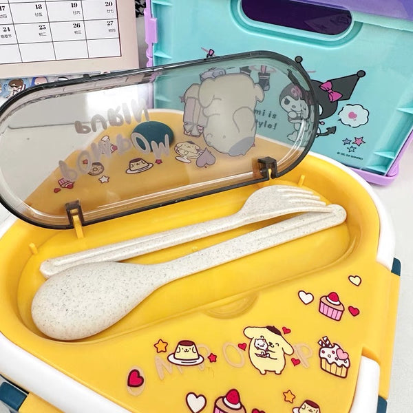 Kawaii Cartoon Lunch Box