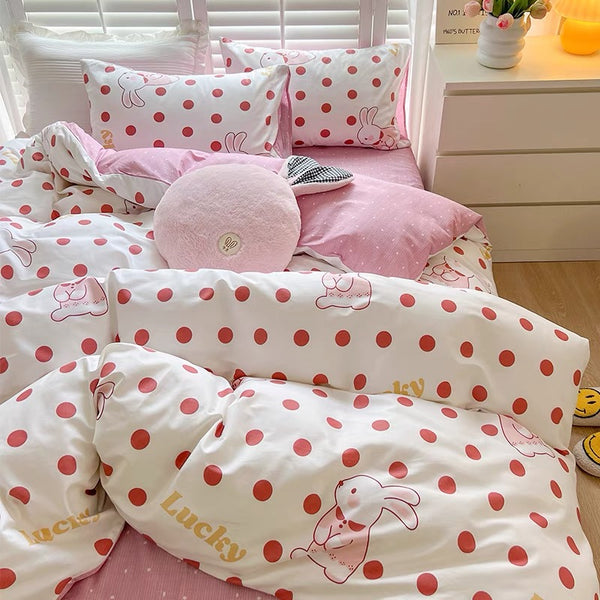 Cute Rabbit Bedding Set