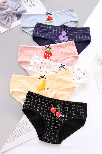 Kawaii Fruits Underwear