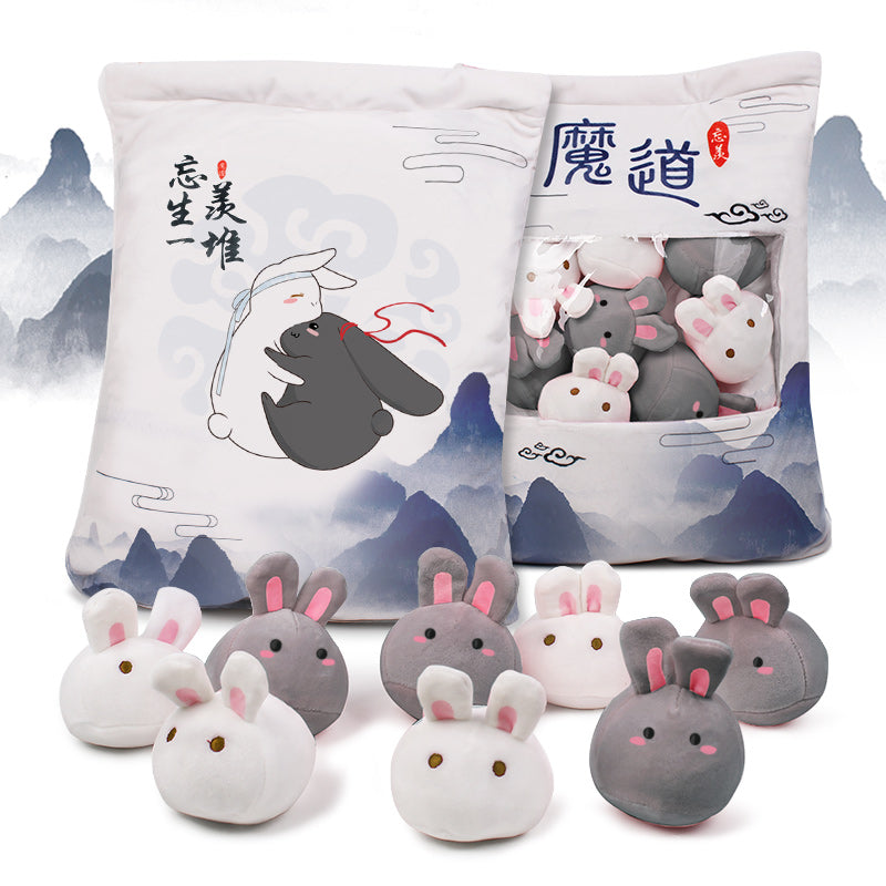 Kawaii Rabbit Dolls Pillow