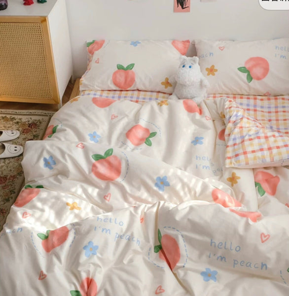 Little Peaches Bedding Set
