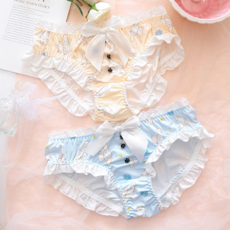 Cinnamoroll Lingerie Tube Top Bra Set Sanrio eGirl Underwear – Aesthetics  Boutique