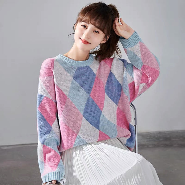 Harajuku Diamond Sweater – ivybycrafts