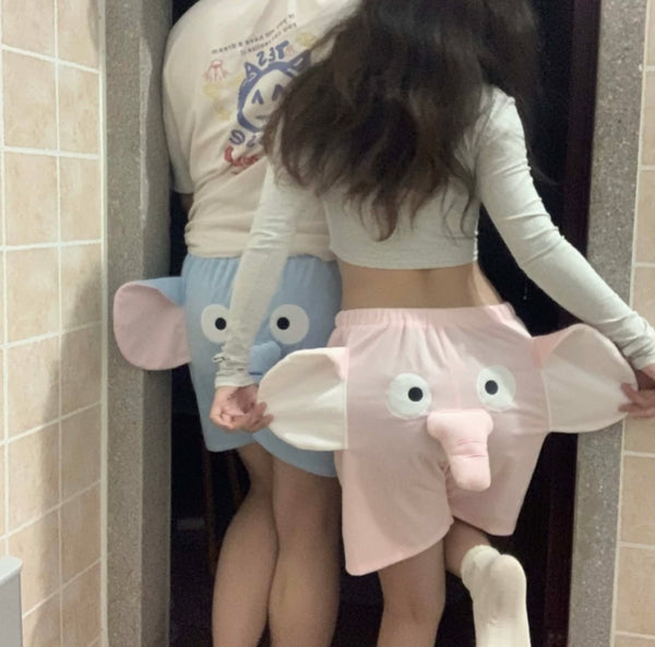 Kawaii Elephant Shorts